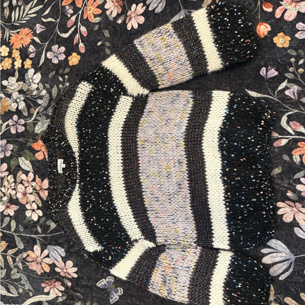 Heartloom Multicolor Striped Sweater
